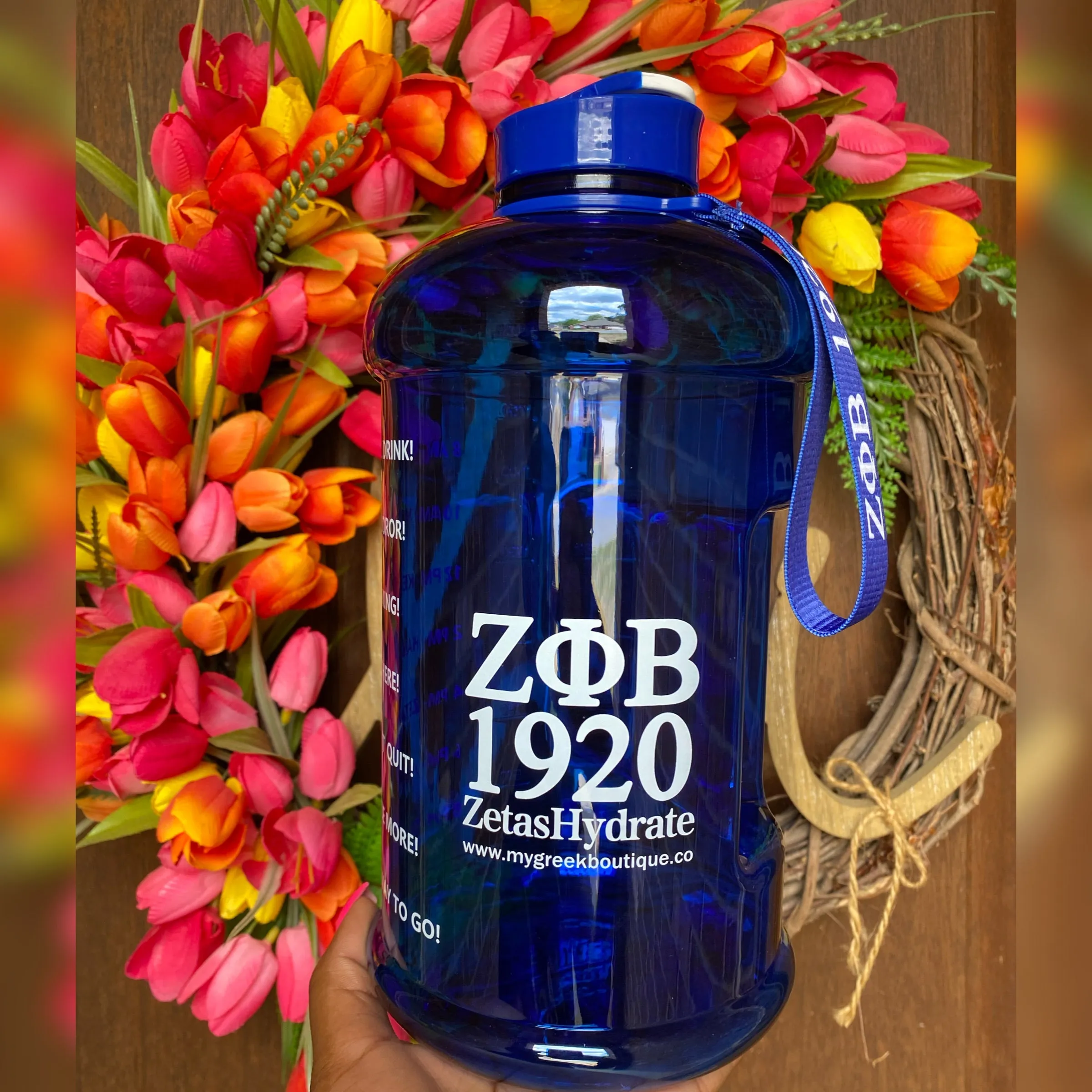 ΖΦΒ 1920 Motivational Water Bottle