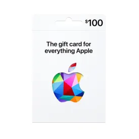 $100 Apple Gift Card (Physical or Digital)