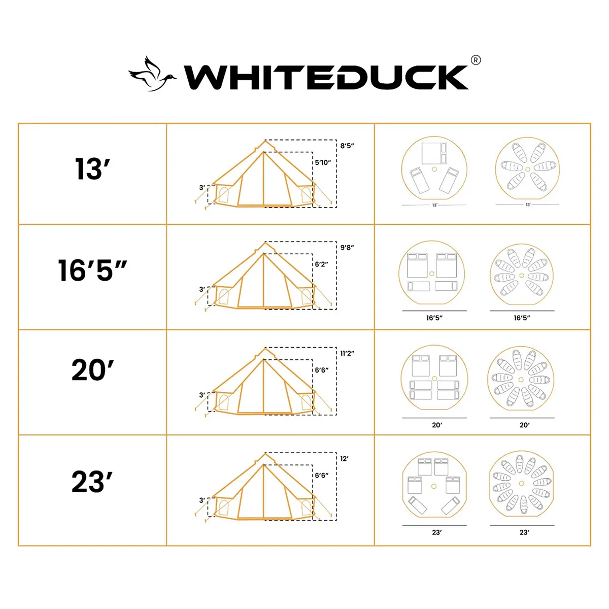 20' Avalon Bell Tent