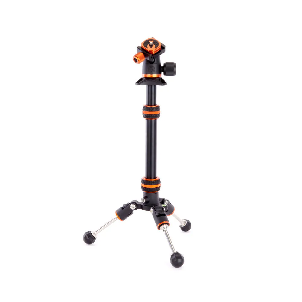 3 Legged Thing Punks Corey 2.0 Magnesium Alloy Tripod with AirHed Neo 2.0 Ball Head - Black