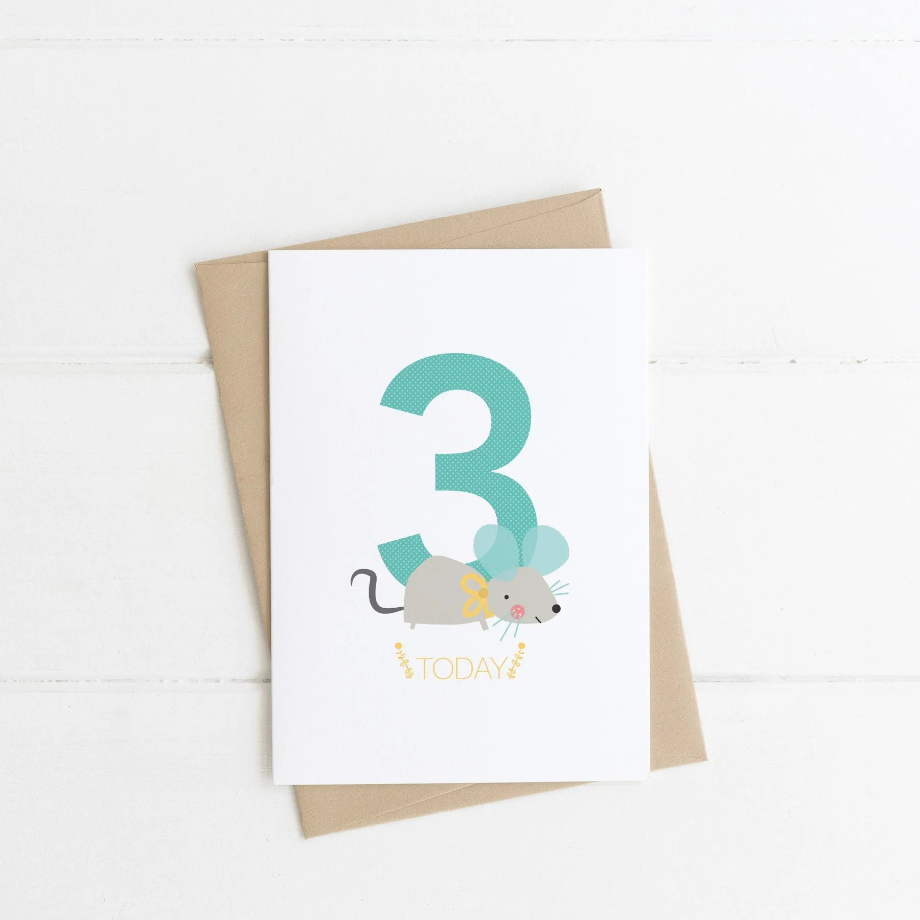 3rd Birthday Card