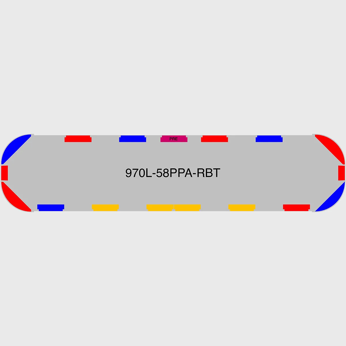 58" Scorpion Series NFPA LED Light Bar w/ Preemption