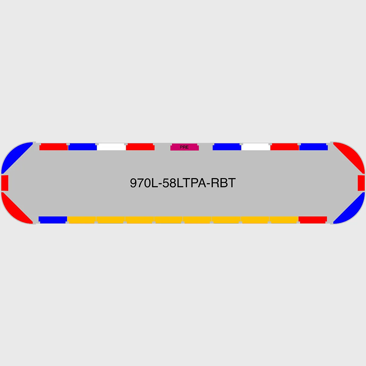 58" Scorpion Series NFPA LED Light Bar w/ Preemption