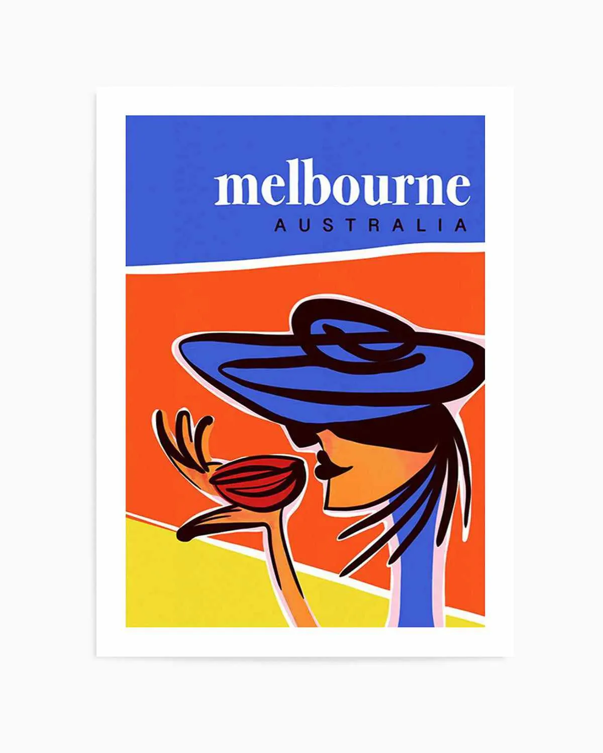 A Coffee in Melbourne Art Print