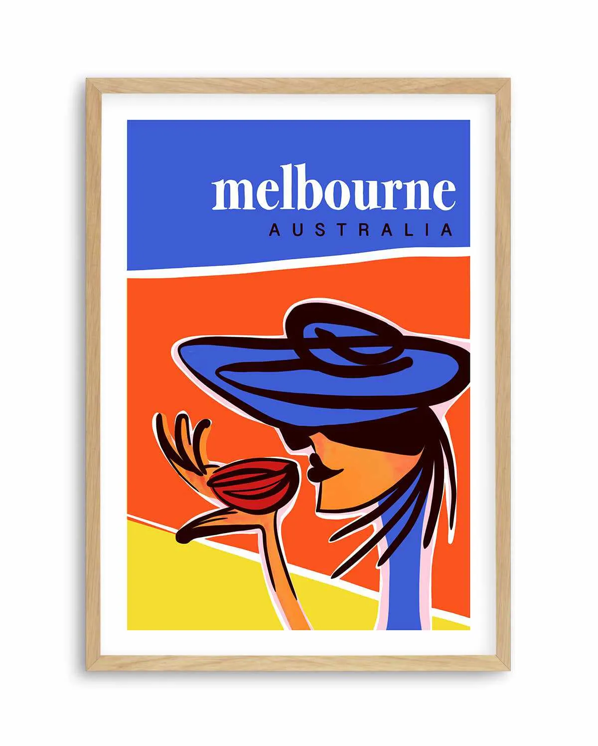 A Coffee in Melbourne Art Print