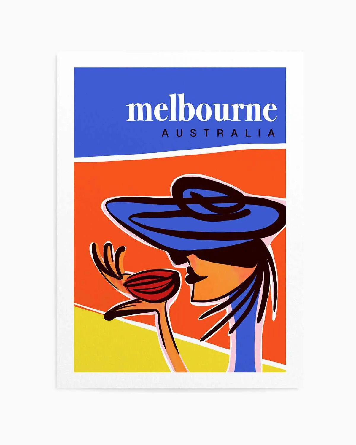 A Coffee in Melbourne Art Print