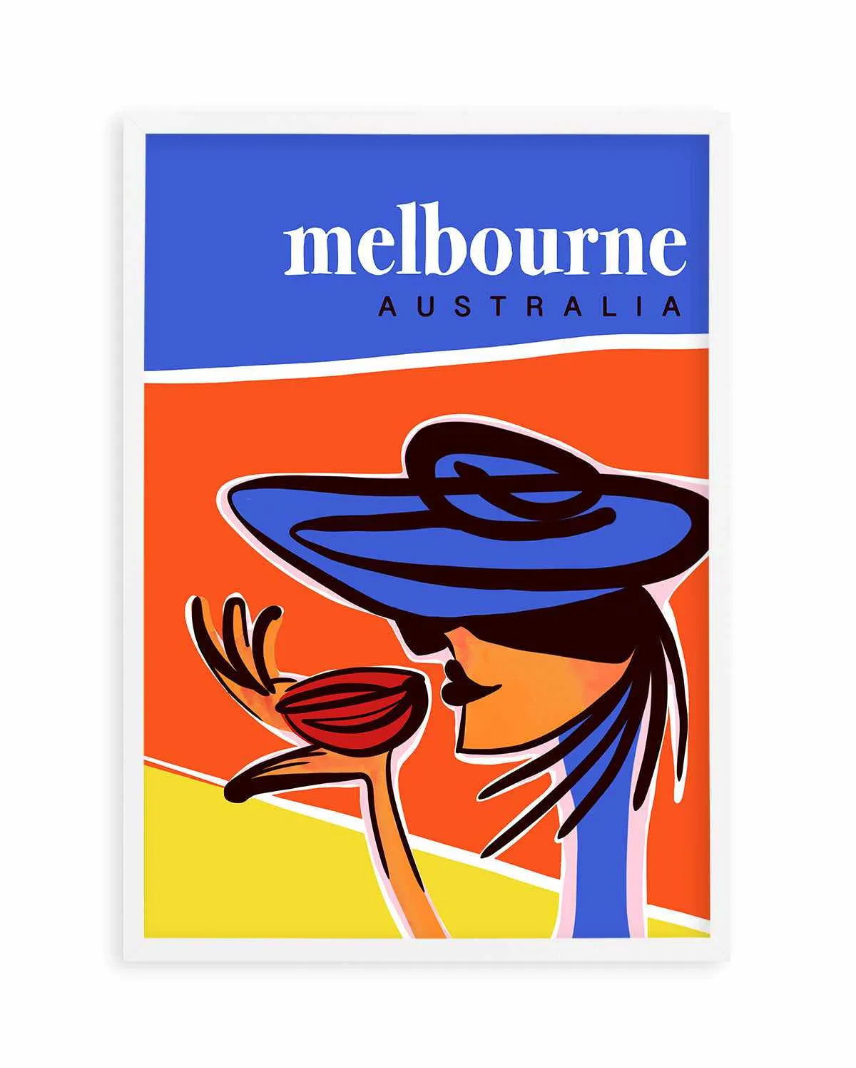 A Coffee in Melbourne Art Print