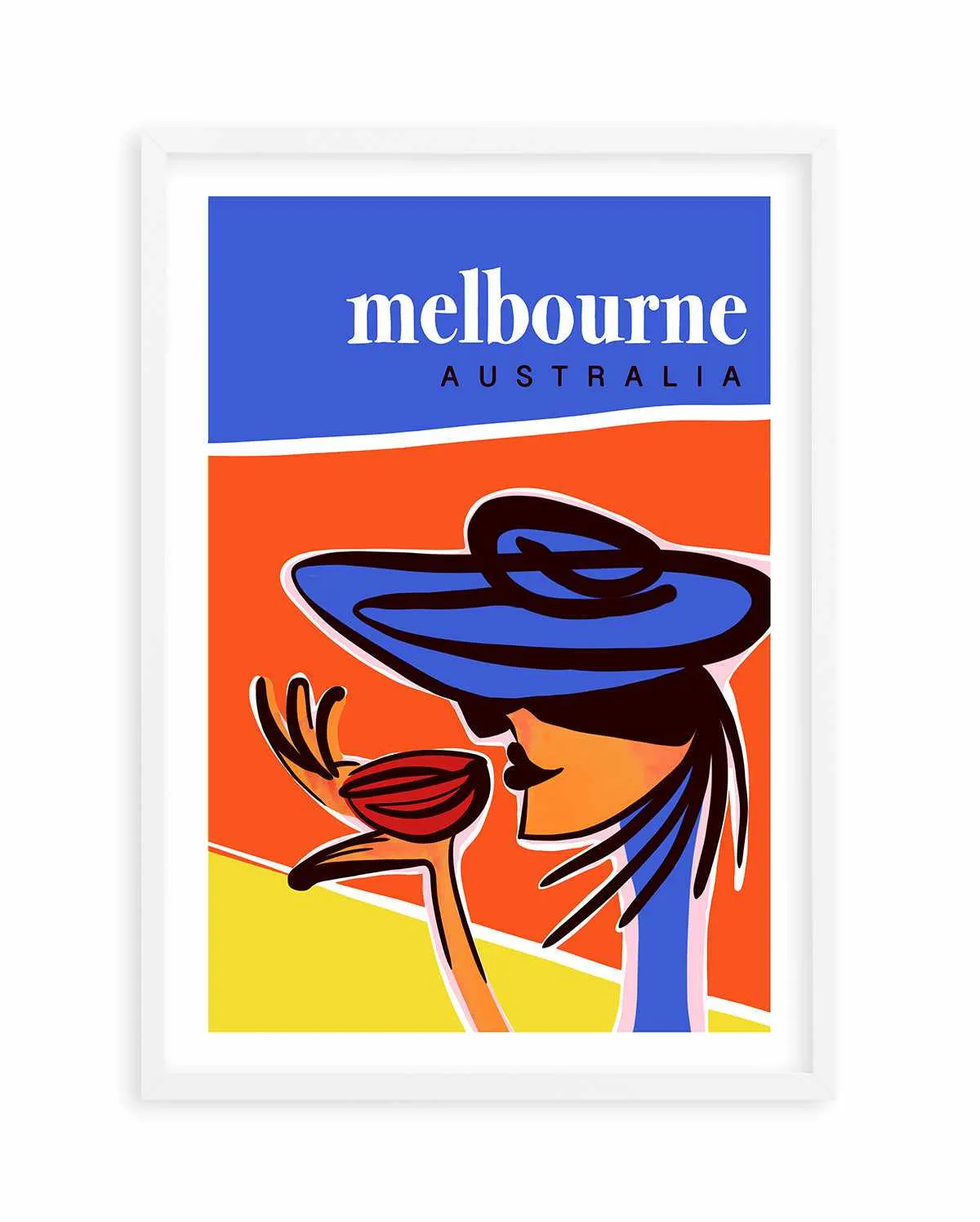 A Coffee in Melbourne Art Print