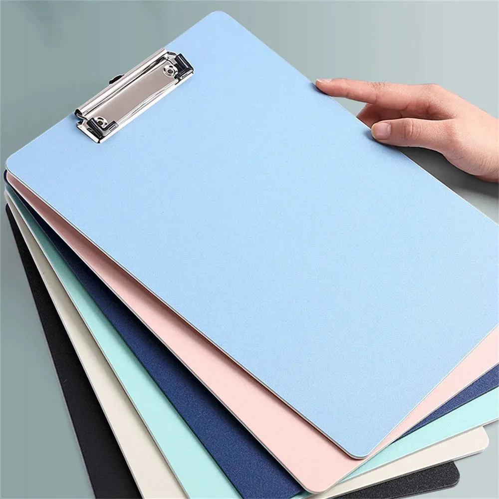 A5/A4 File Folder Clipboard Writing Pad Memo Clip Board Test Paper Organizer Writing Clamps School Office Stationary