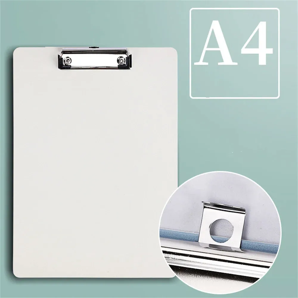 A5/A4 File Folder Clipboard Writing Pad Memo Clip Board Test Paper Organizer Writing Clamps School Office Stationary