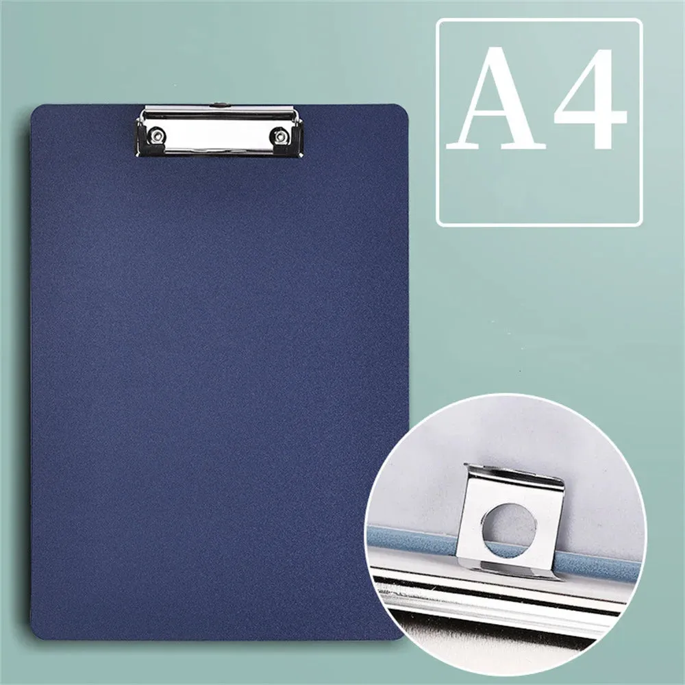 A5/A4 File Folder Clipboard Writing Pad Memo Clip Board Test Paper Organizer Writing Clamps School Office Stationary