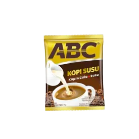 ABC KOPI INSTANT KOPI SUSU, KOPI GULA 31GR