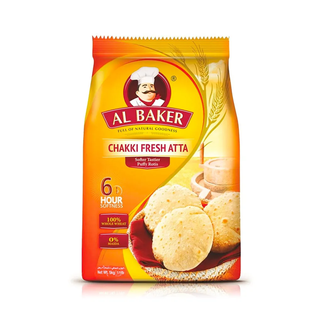 Al Baker Chakki Fresh Atta 5Kg