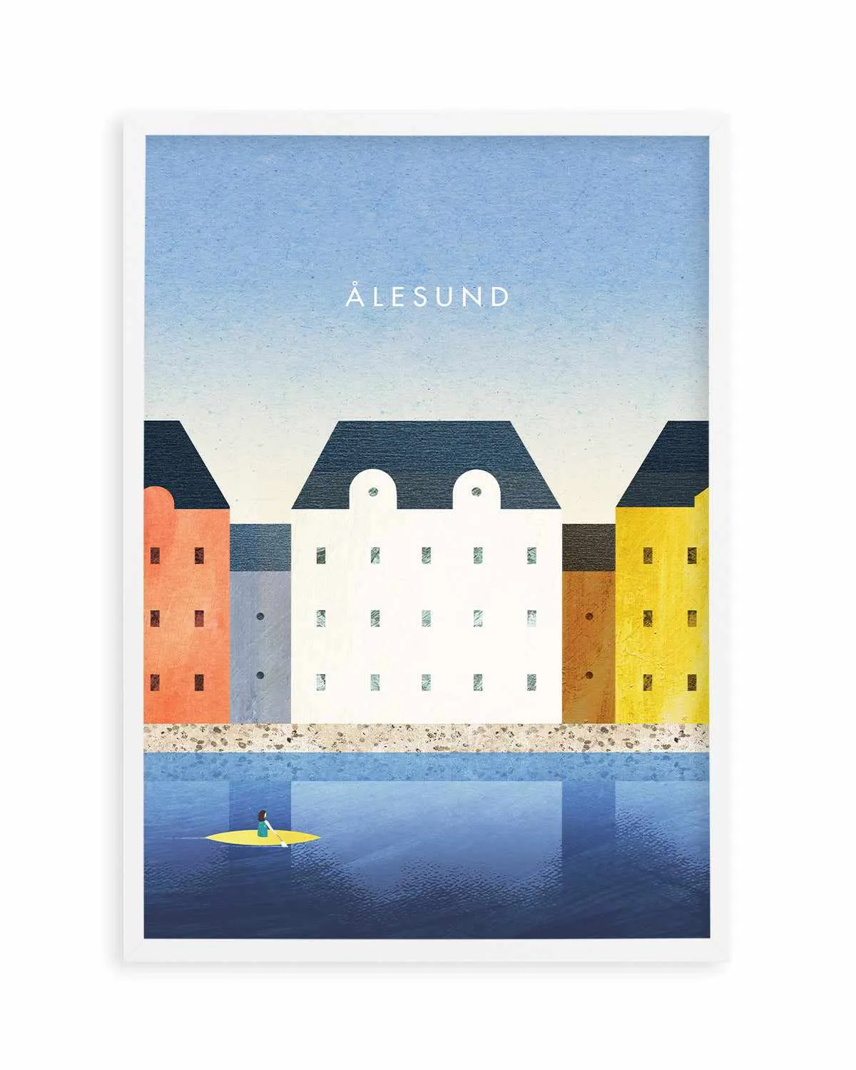 Alesund by Henry Rivers Art Print