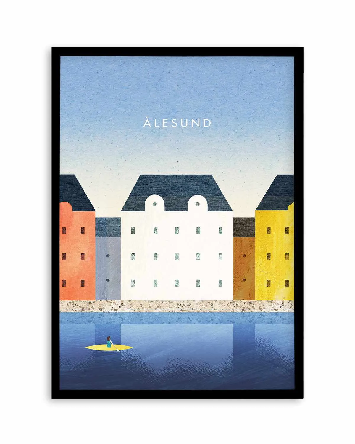 Alesund by Henry Rivers Art Print