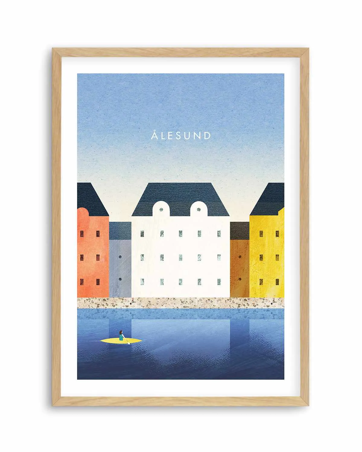 Alesund by Henry Rivers Art Print