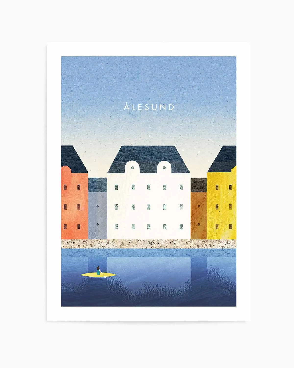 Alesund by Henry Rivers Art Print