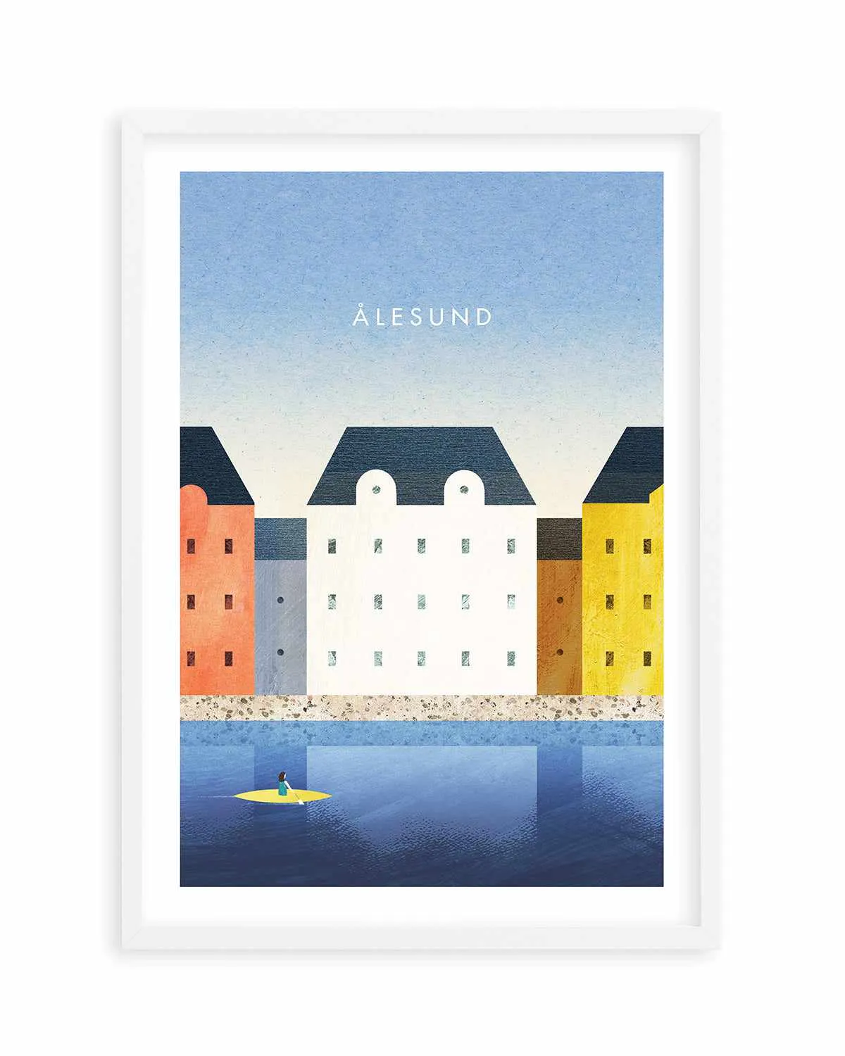 Alesund by Henry Rivers Art Print