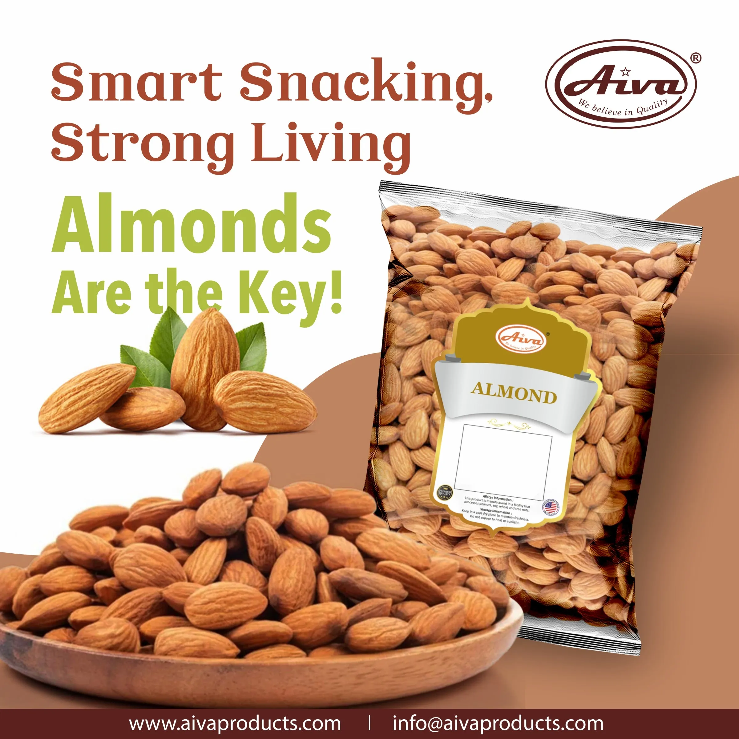 Almonds Raw