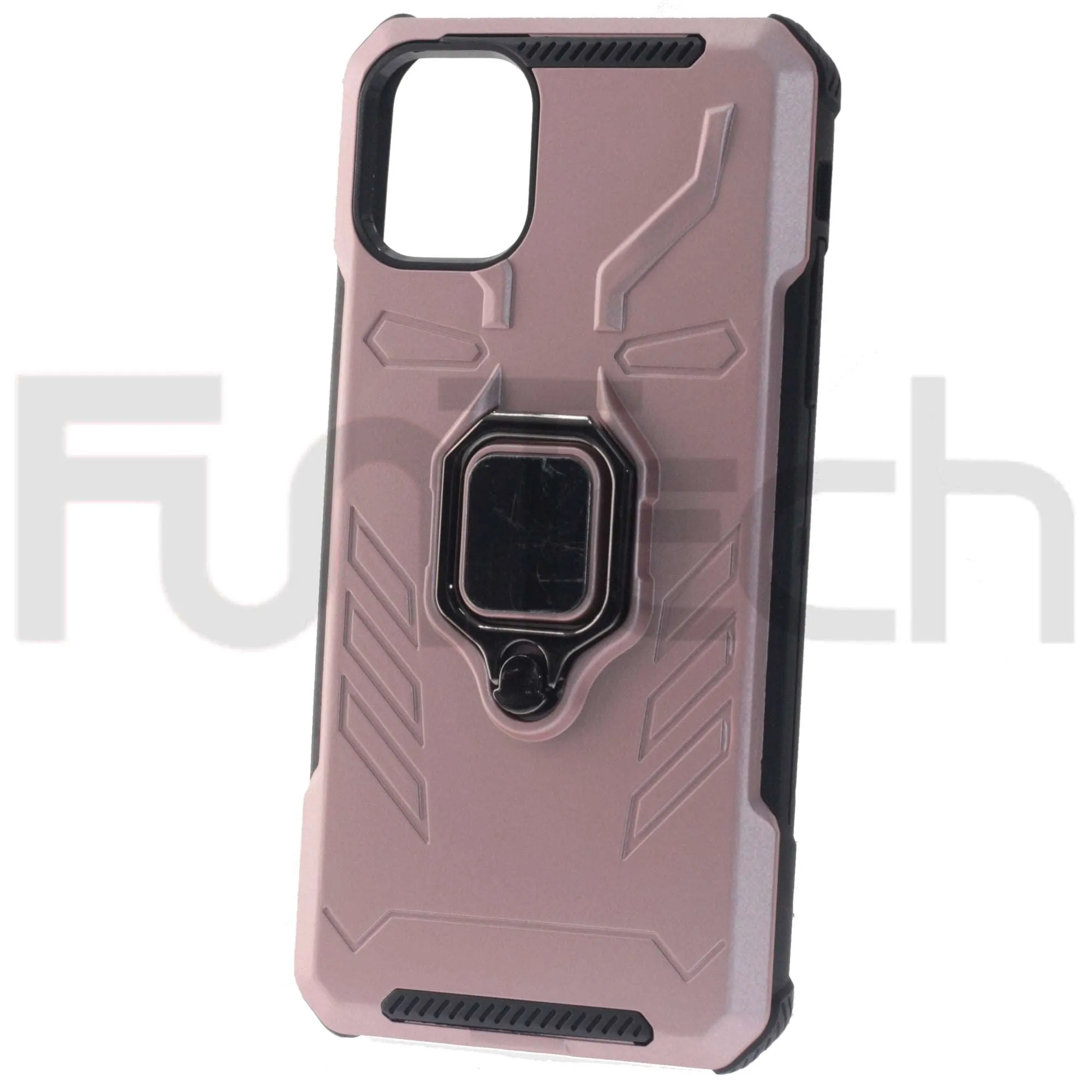 Apple iPhone 11 Case, Ring Armor Phone Case, Color Rose Gold.