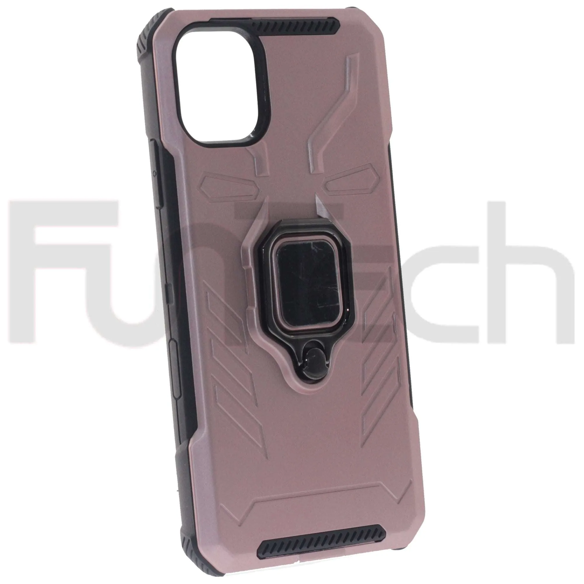 Apple iPhone 11 Case, Ring Armor Phone Case, Color Rose Gold.