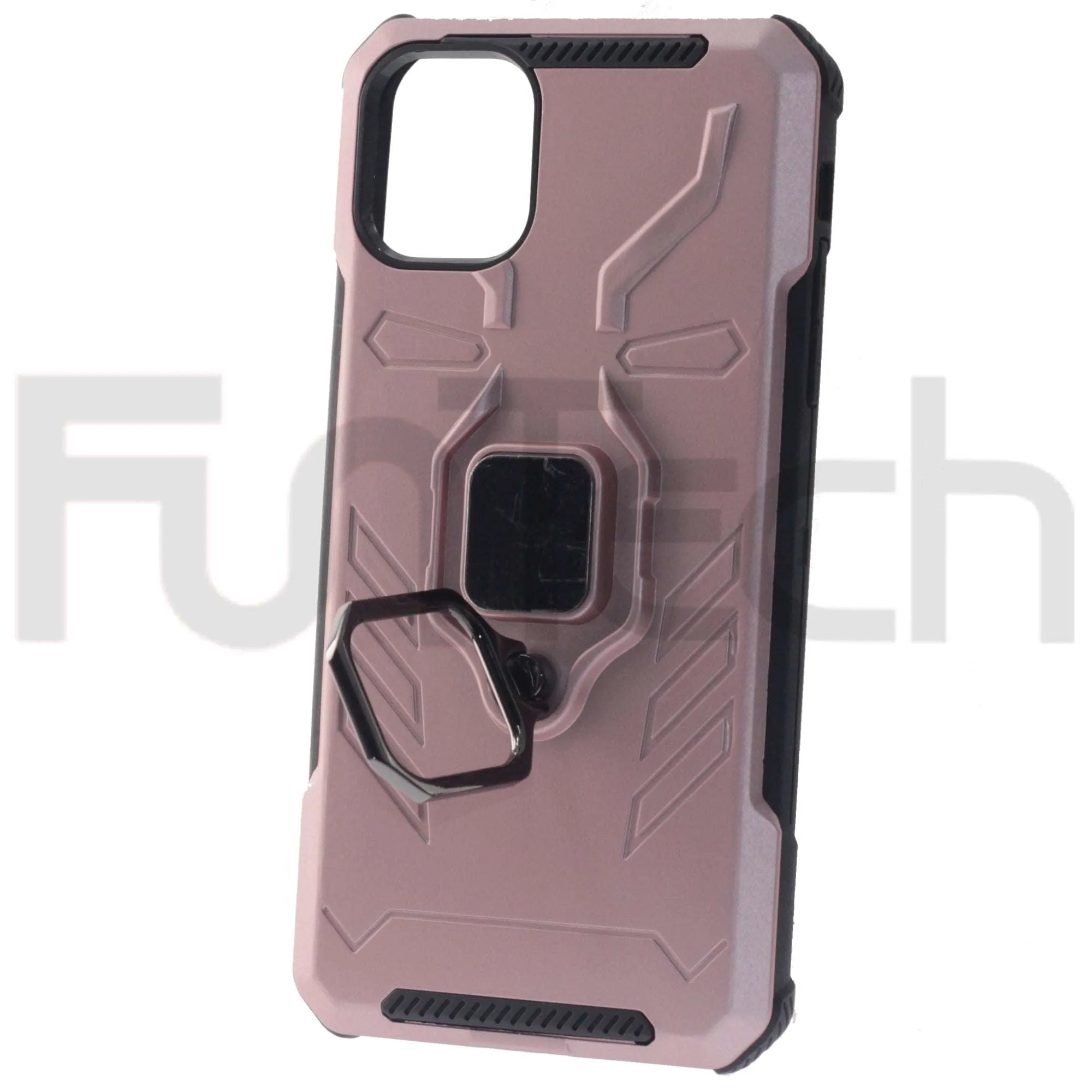 Apple iPhone 11 Case, Ring Armor Phone Case, Color Rose Gold.