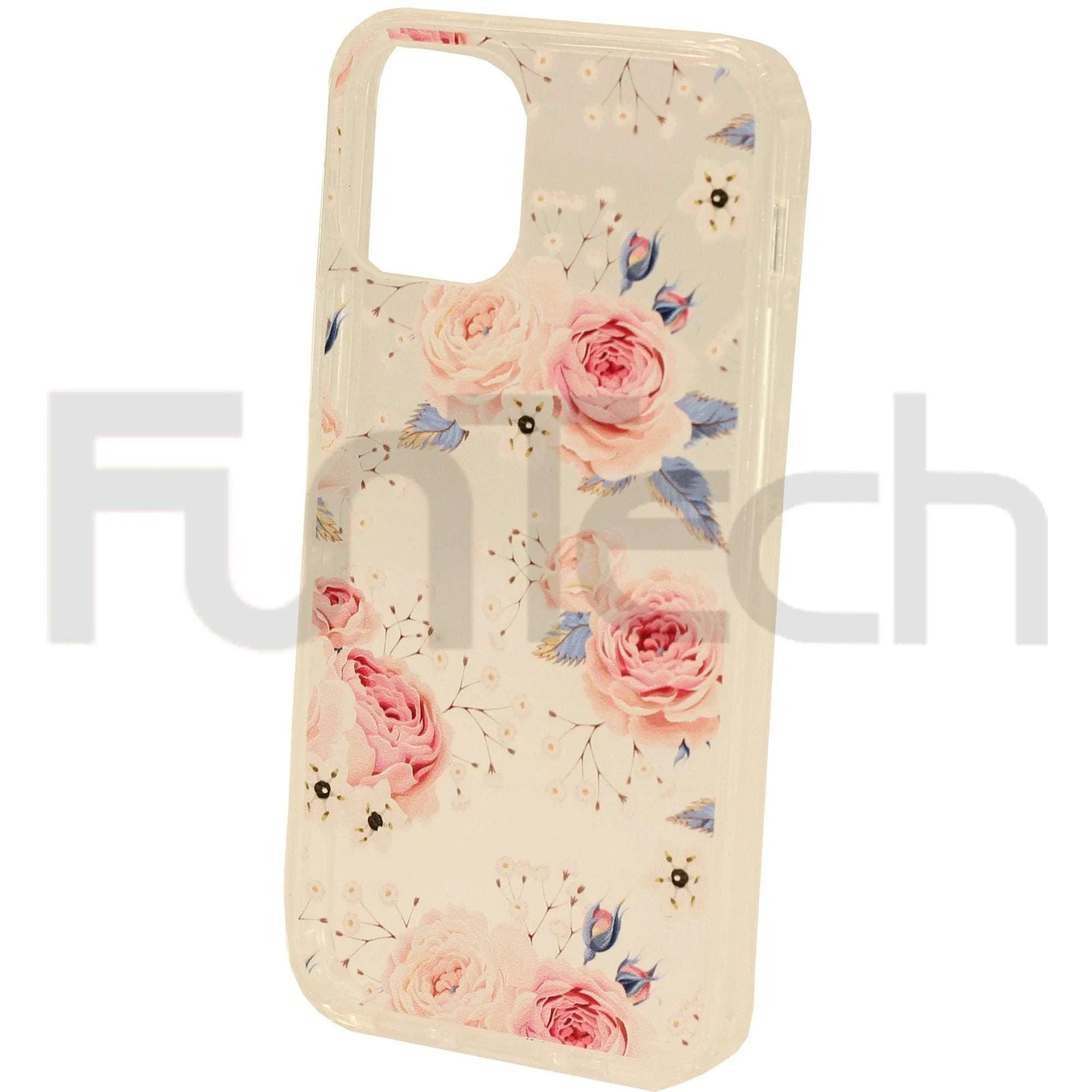 Apple iPhone 12 Mini Armor Case Flower Design