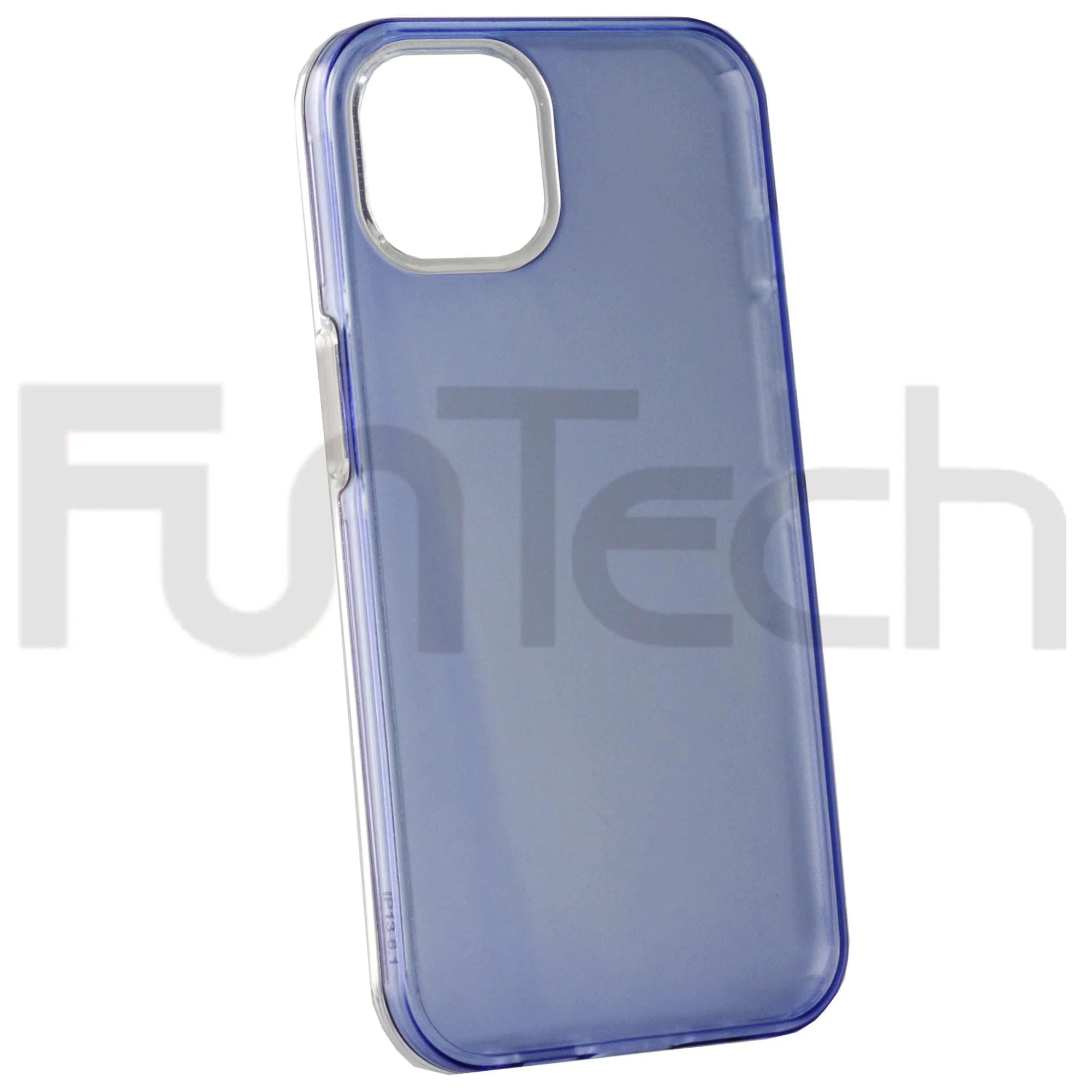 Apple iPhone 13 Mini Case, Double Sided Frosted Surface, Phone Case, Color Blue.