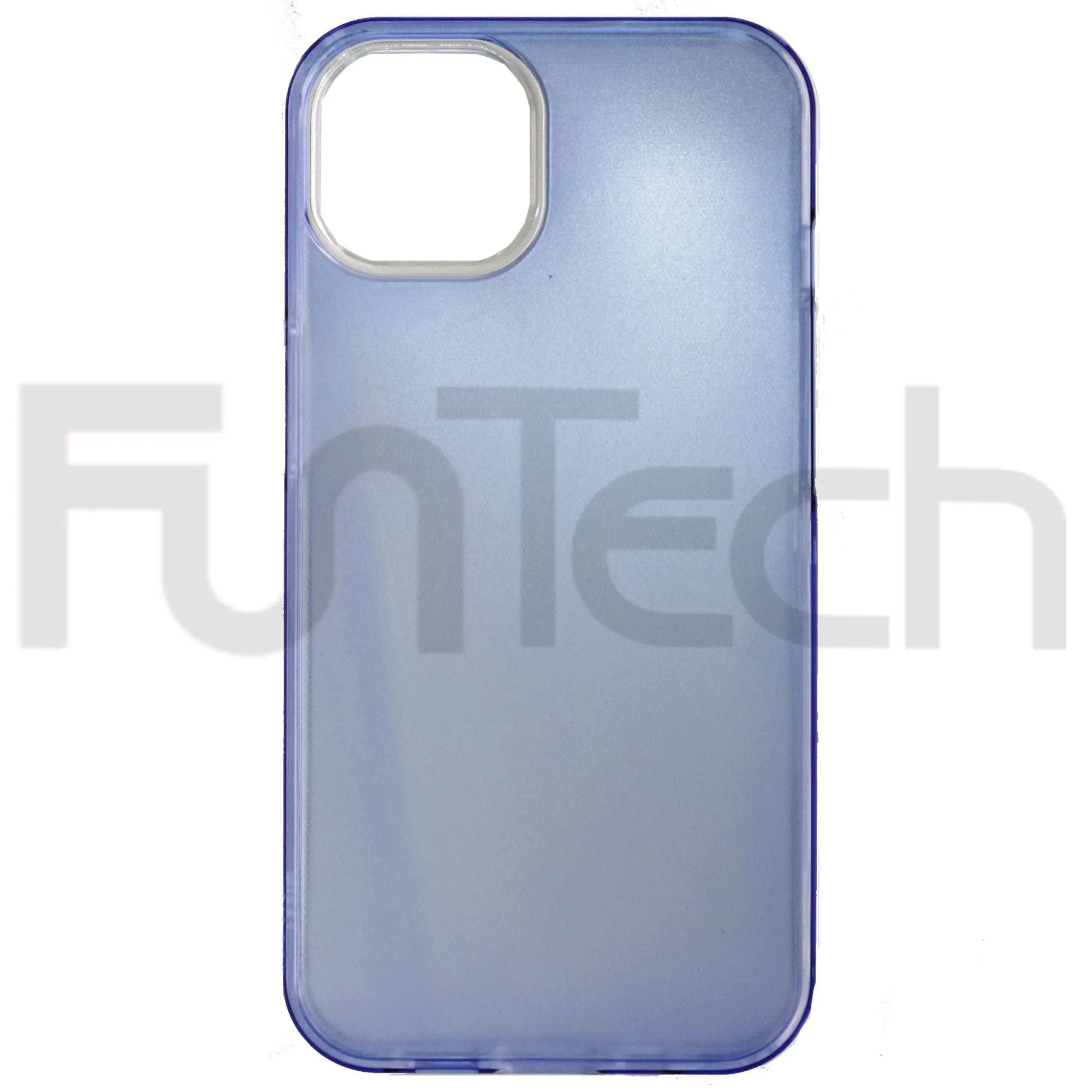 Apple iPhone 13 Mini Case, Double Sided Frosted Surface, Phone Case, Color Blue.