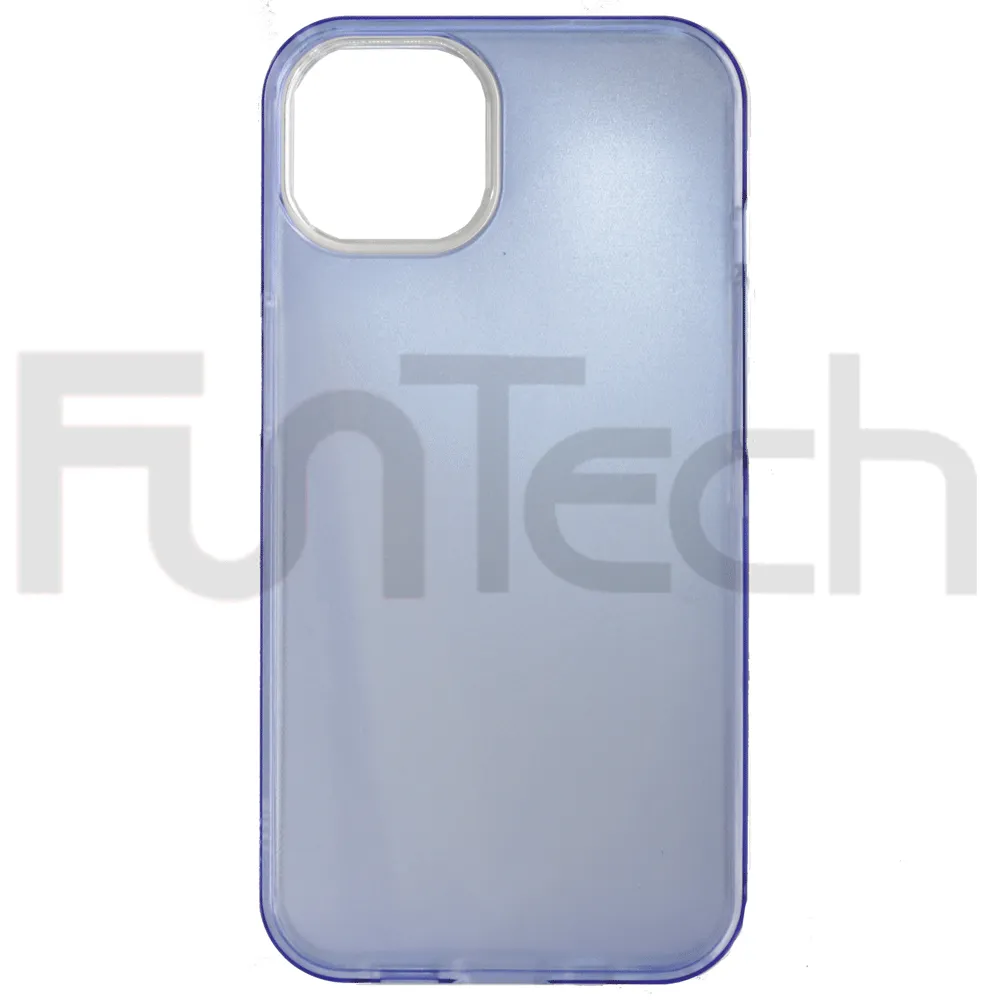 Apple iPhone 13 Pro Max Case, Double Sided Frosted Surface, Phone Case, Color Blue.