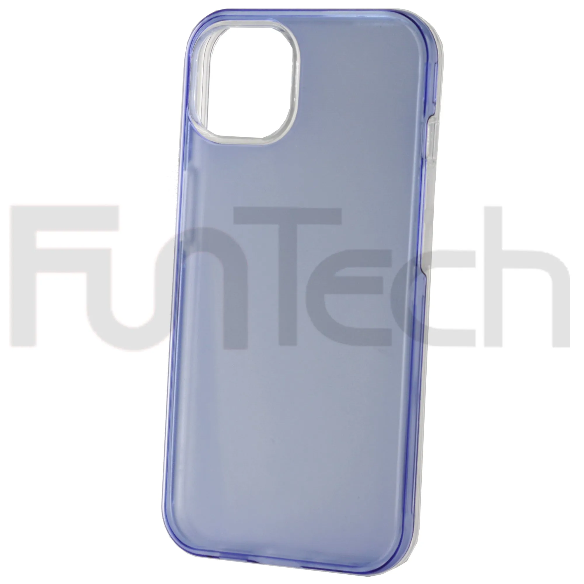 Apple iPhone 13 Pro Max Case, Double Sided Frosted Surface, Phone Case, Color Blue.