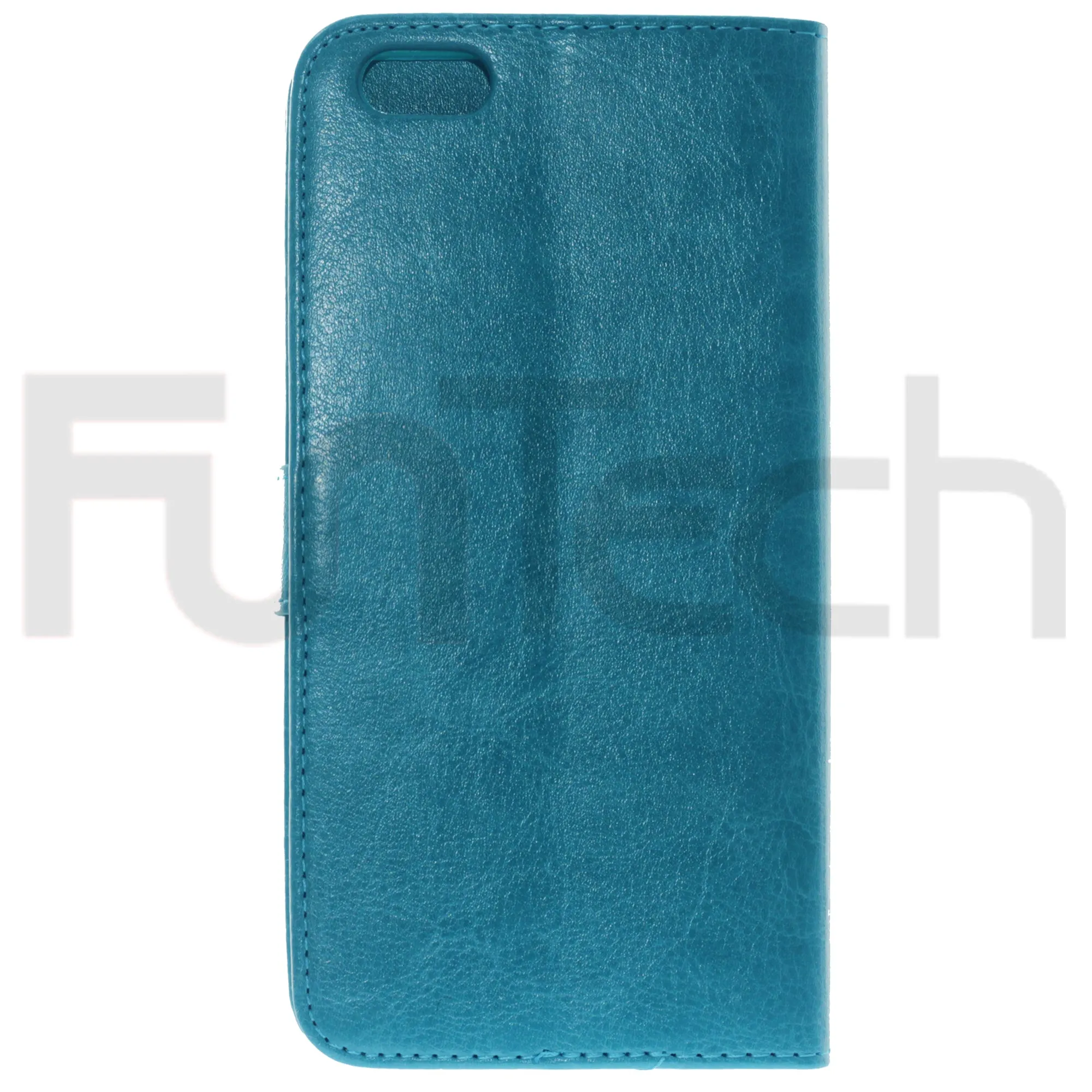 Apple iPhone 6Plus Leather Wallet Case Color Blue