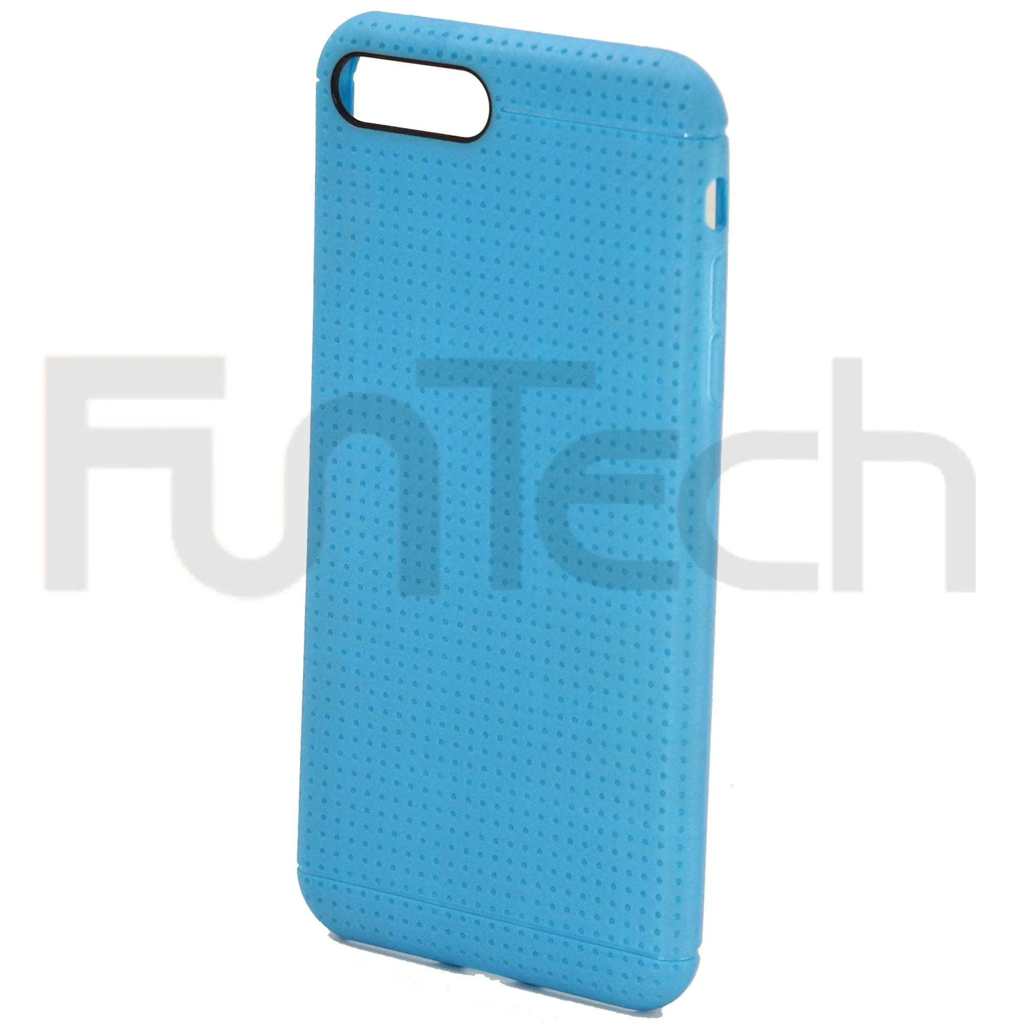 Apple iPhone 7/8 Plus Grid Gel Case Dark Blue