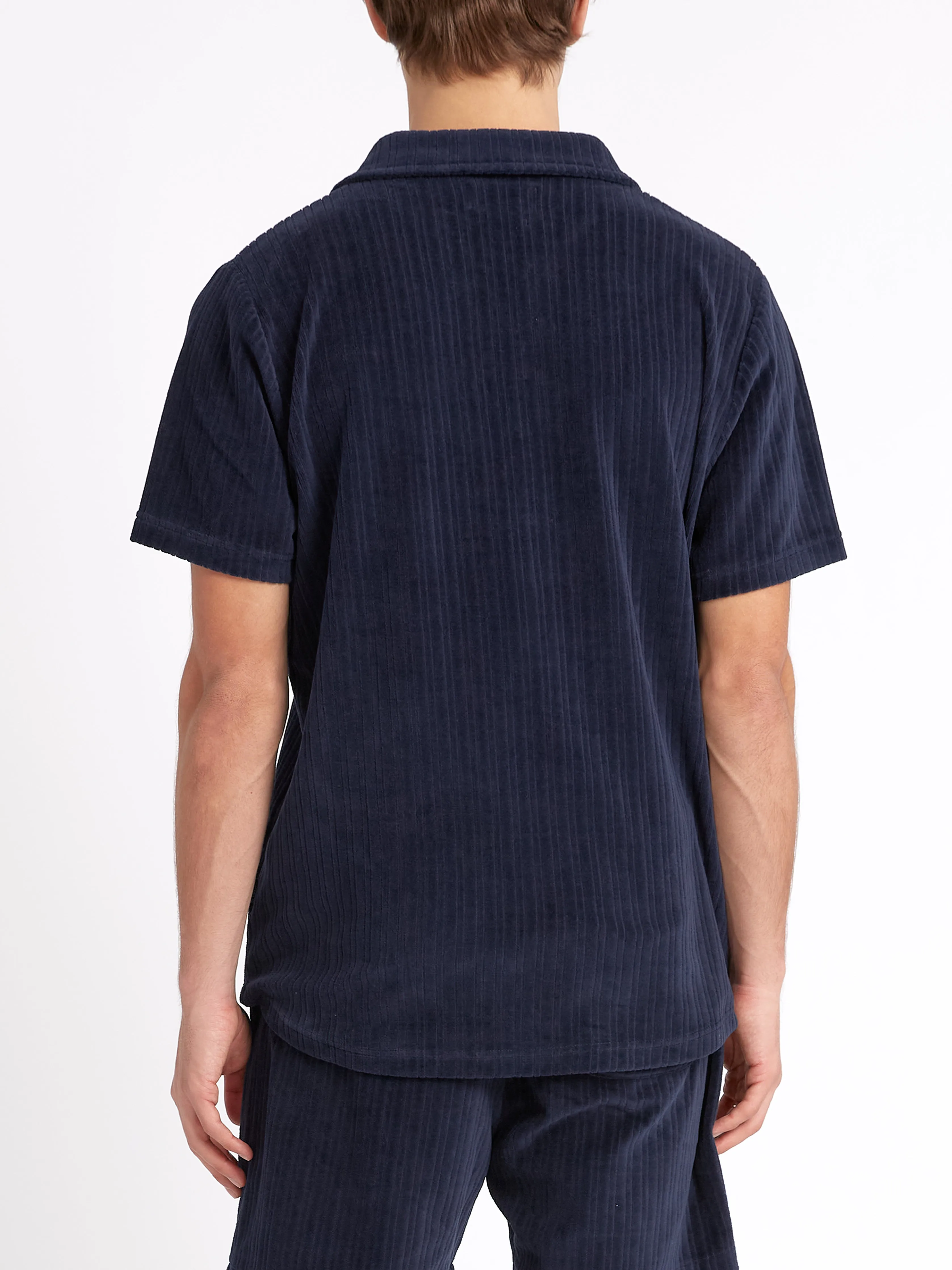 Austell Short Sleeve Polo Shirt Willow Navy