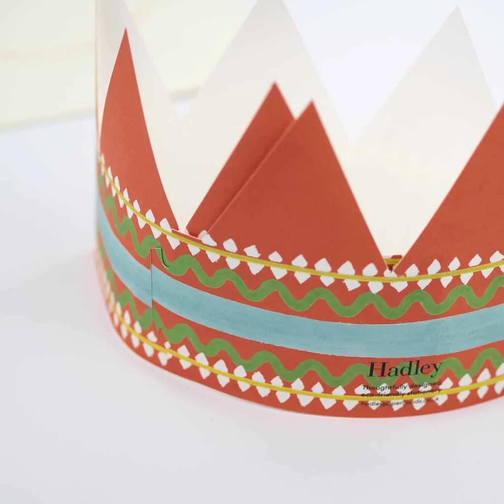 Birthday King Party Hat Card