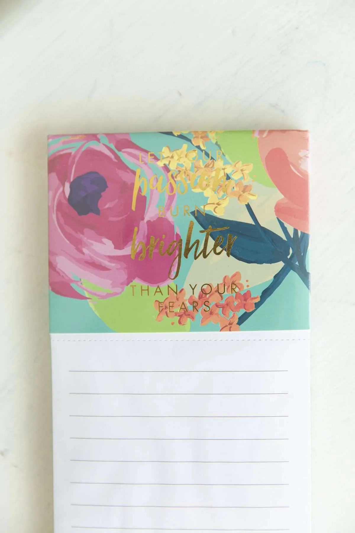 Brighter Than Your Fears Notepad-FINAL SALE