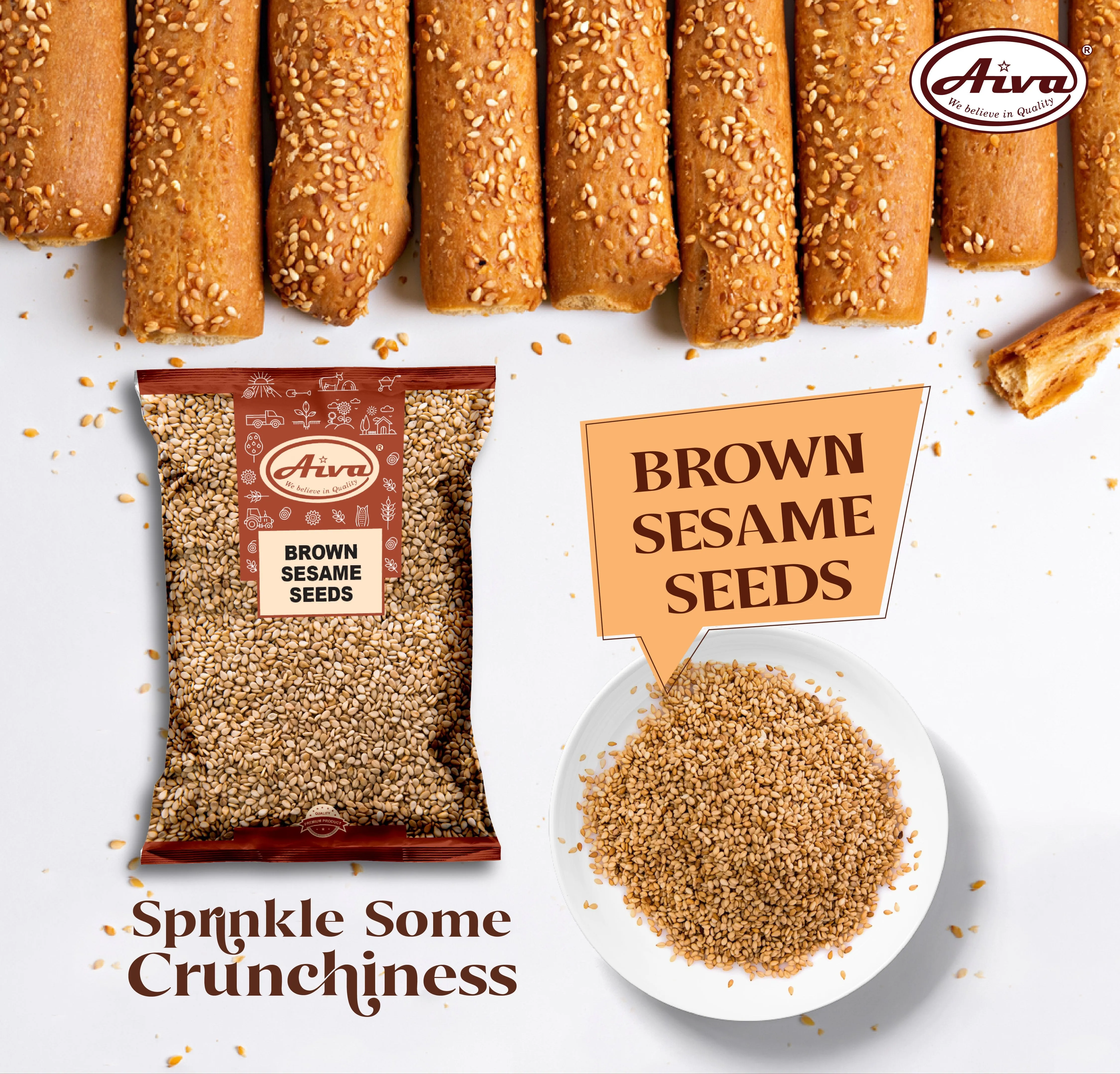 Brown Sesame Seeds