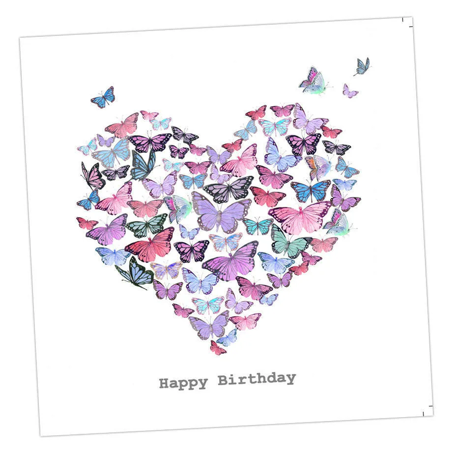 Butterfly Birthday Card