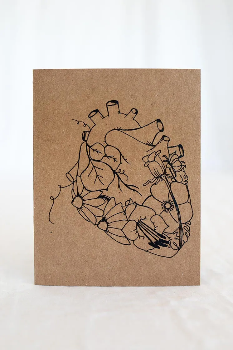 Card - Garden Heart