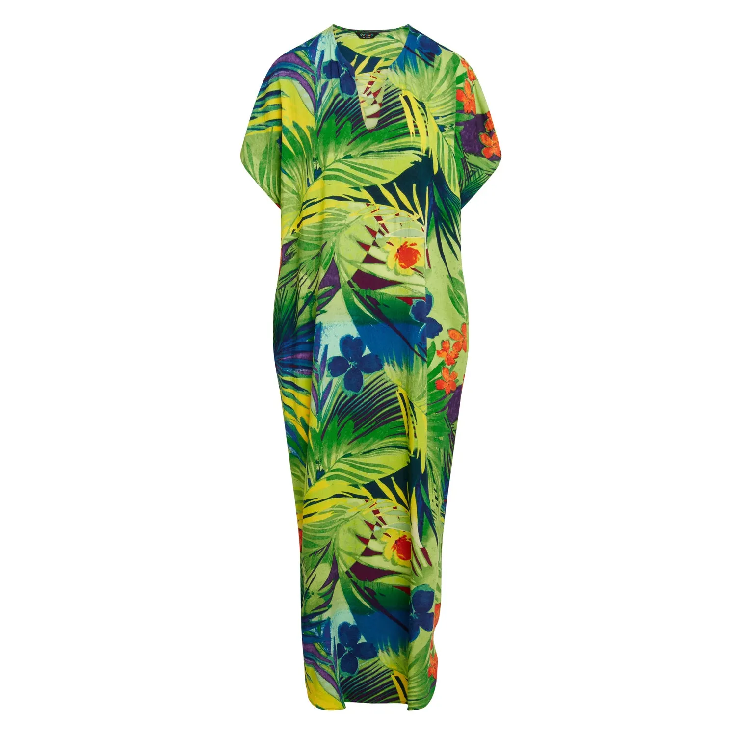 Casablanca Dress - Jungle Palm