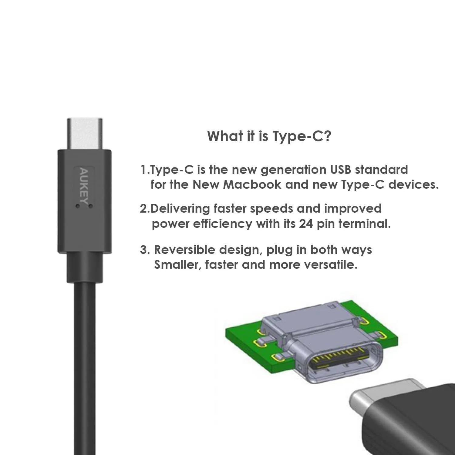 CB-TD2 USB C   Micro USB Qualcomm Quick Charge Cable (5 pack)