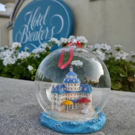 Cedar Point Hotel Breakers Limited Edition Glass Ornament