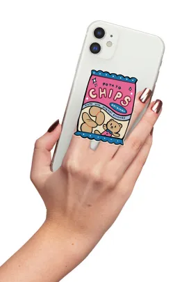 Chips Time - GRIPUP™ Special Edition Sunday Market Collection Phone Grip | LOUCASE