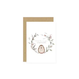 Christening Card - Little Roglets