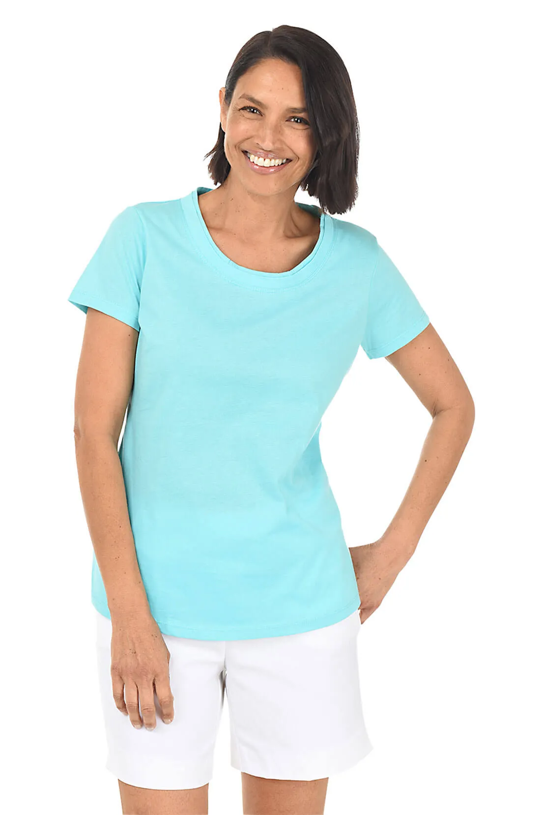 Classic Scoop Neck Tee