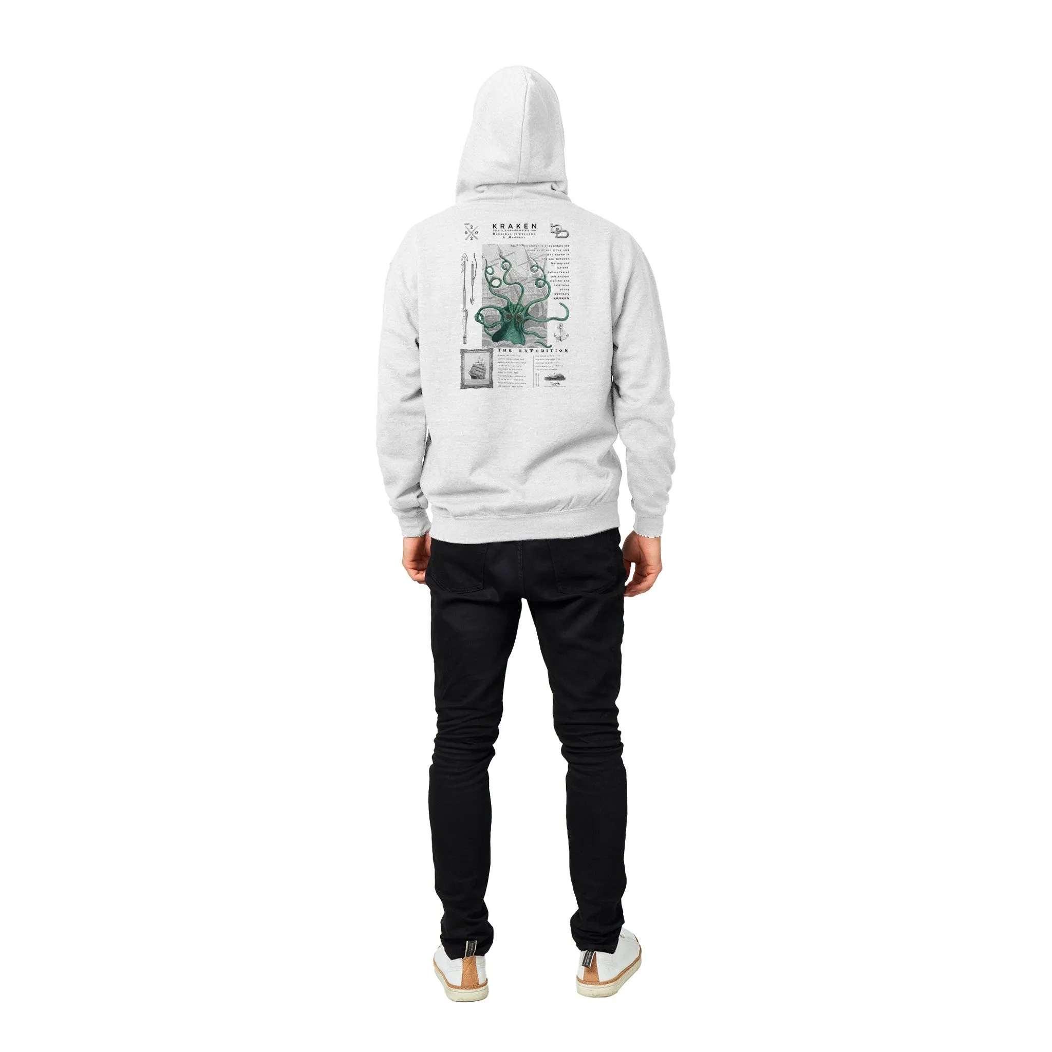 'Collosal Octopus Painting' Hoodie