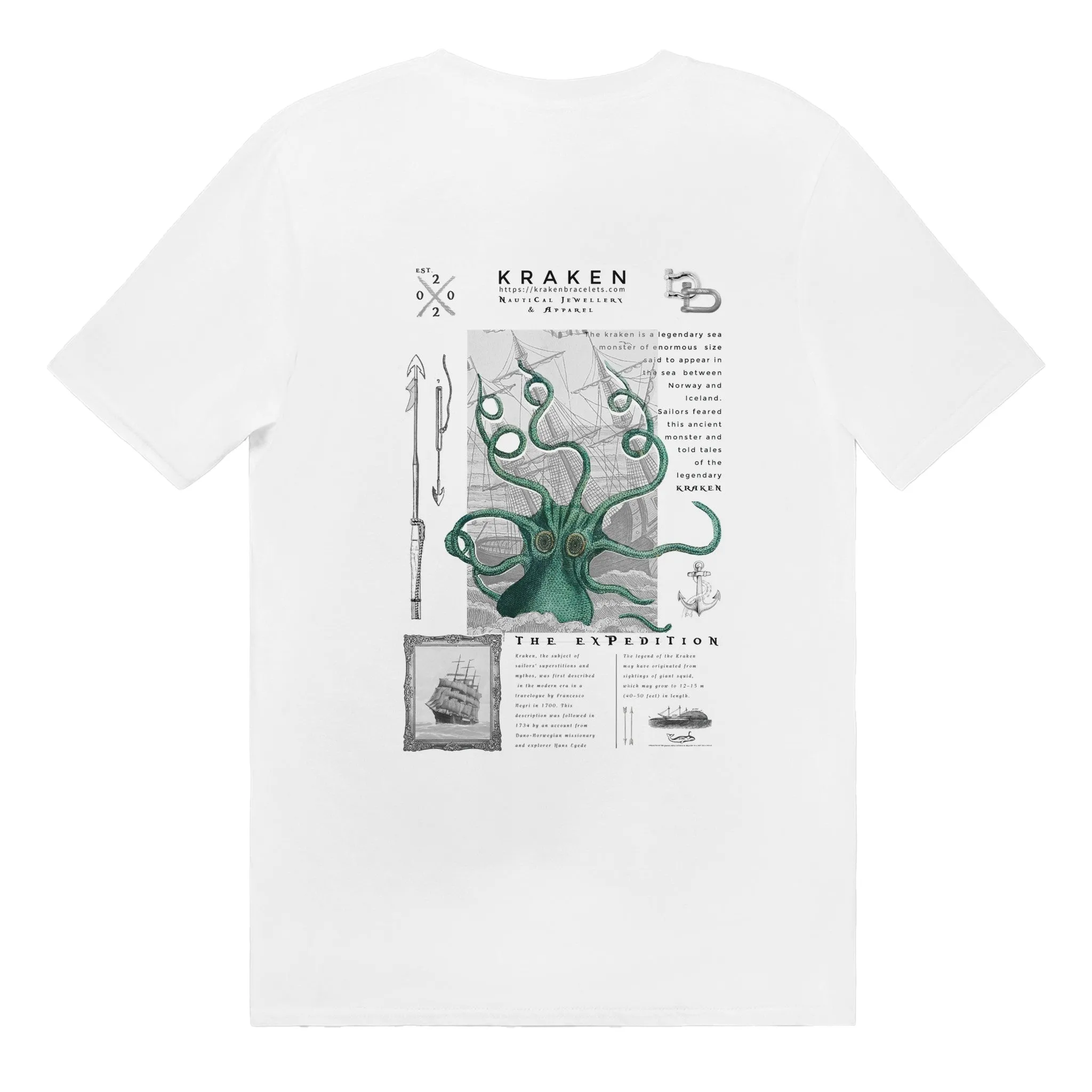 'Collosal Octopus' Painting T-Shirt