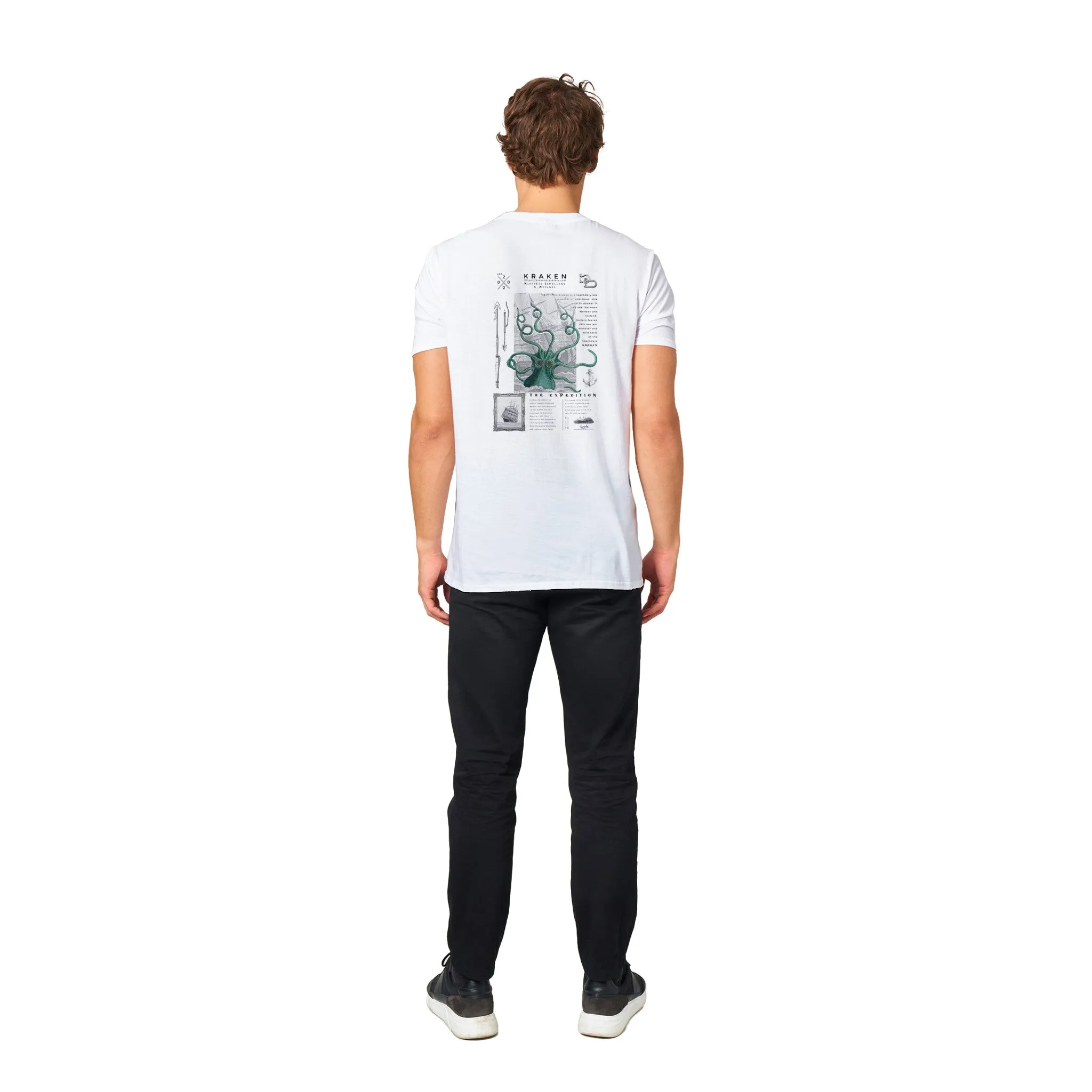 'Collosal Octopus' Painting T-Shirt