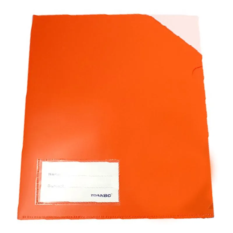 Coloured L-Shaped Document Holder