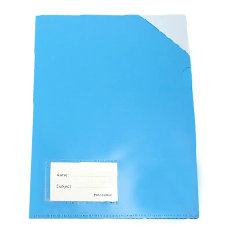 Coloured L-Shaped Document Holder